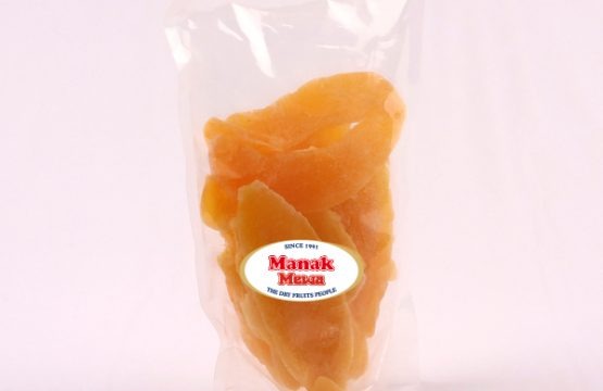 Dried Mango pieces front side