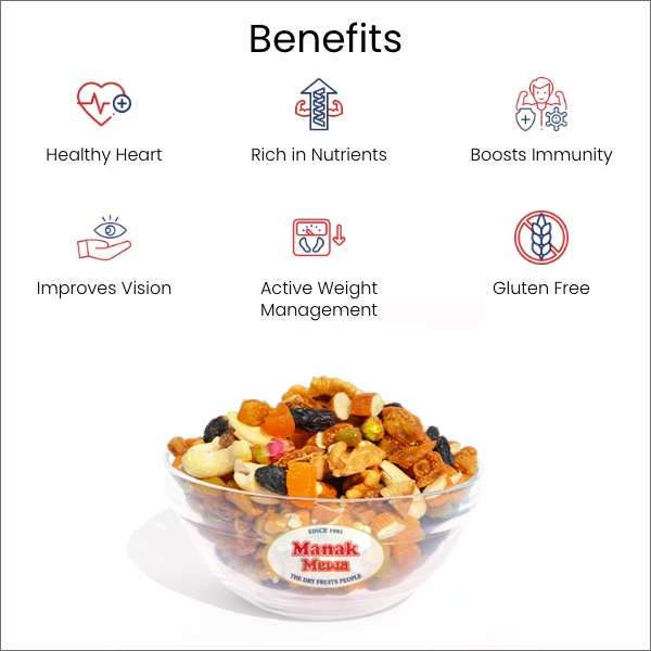 Mixed Dry Fruits Cut 500g - Image 4