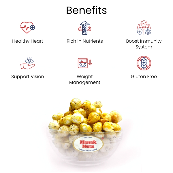 Phool Makhana | Lotus Seeds Caramel 150g - Image 2