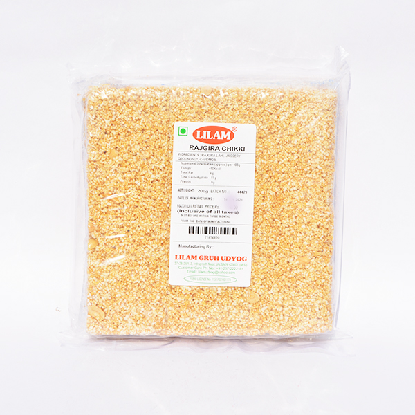 Lilam Rajgira Chikki 200g