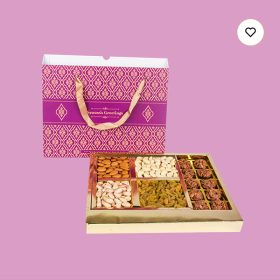 Almonds Bold, Raisins Long, Cashewnuts Jumbo, Salted Pistachios, Manak Happy Bites Net Wt. 400gms & 10PcsNo. P 09