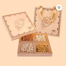 Almonds Bold, Raisins Long, Cashewnuts Jumbo, Salted Pistachios Net Wt. 400gmsNo. P 02