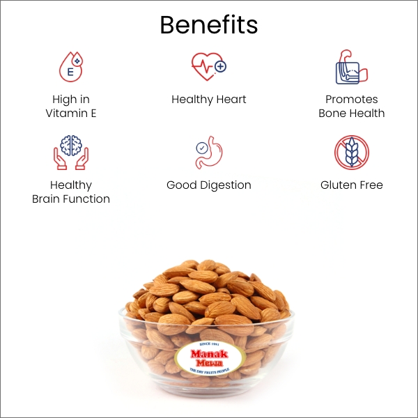 Extra Long California Almonds - Badam 500g - Image 5