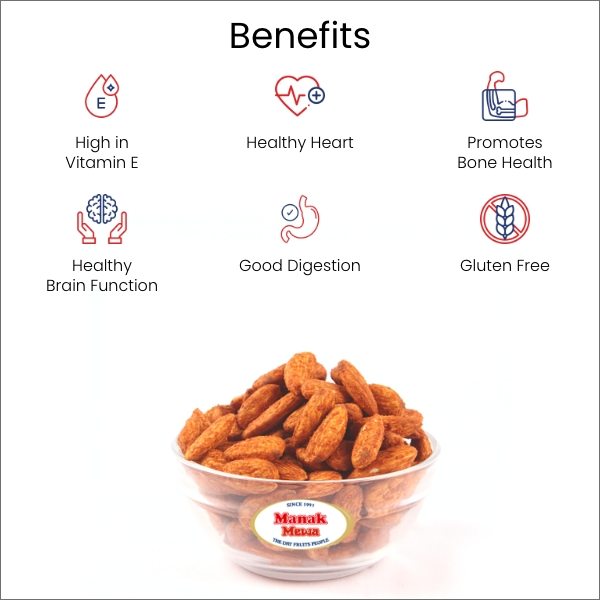 Almond Nuts | Badam Chatpata 250g - Image 3