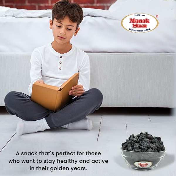 Raisins | Kishmish Black Seedless | Extra Jumbo 500g - Image 2