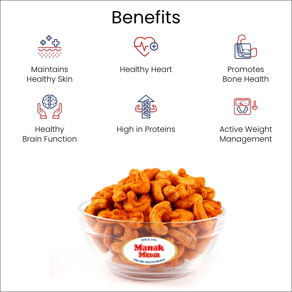 Cashew Nuts | Kaju Red Chilli 250g - Image 4