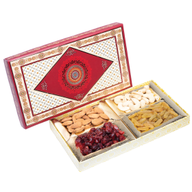Almonds, Raisins, Cashewnuts, Sliced Cranberry Net Wt. 160gms No. 01