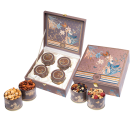 Trail Mix, Caramel Cashewnuts, Sweet Chilli Mix, Chatpata Almonds Net Wt. 575gmsNo. P 19